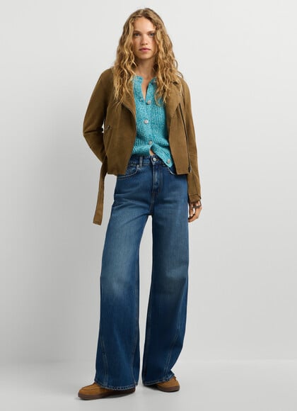 BELLE - HIGH-RISE FLARE FIT JEANS