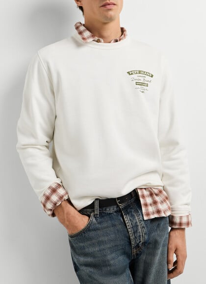 REGULAR FIT CREW NECK SWEATSHIRT