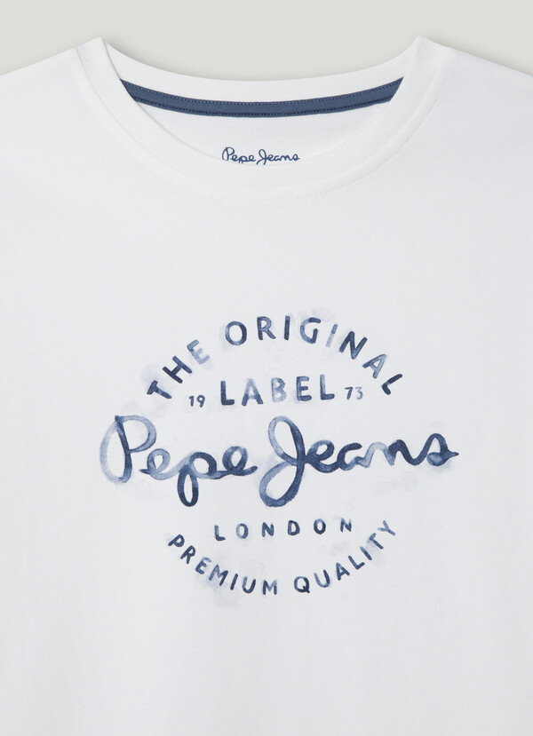 REGULAR FIT LOGO PRINT T-SHIRT