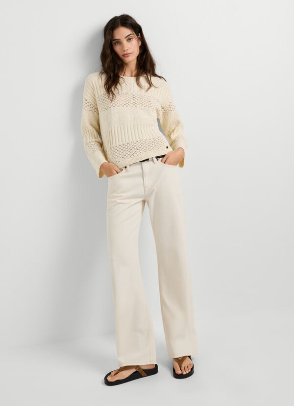 LOW-RISE LOOSE FIT JEANS - NICKY