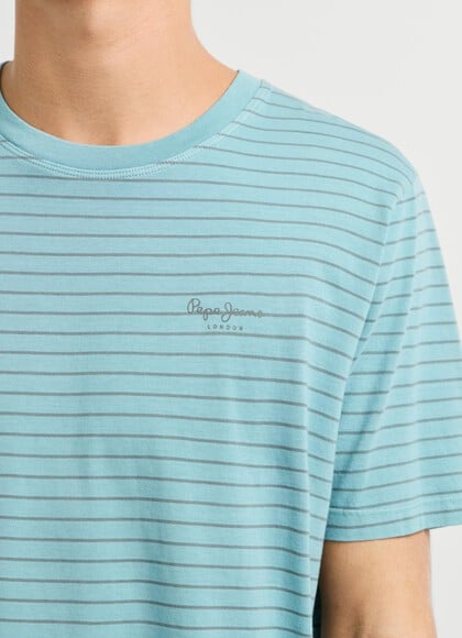 REGULAR FIT STRIPED T-SHIRT
