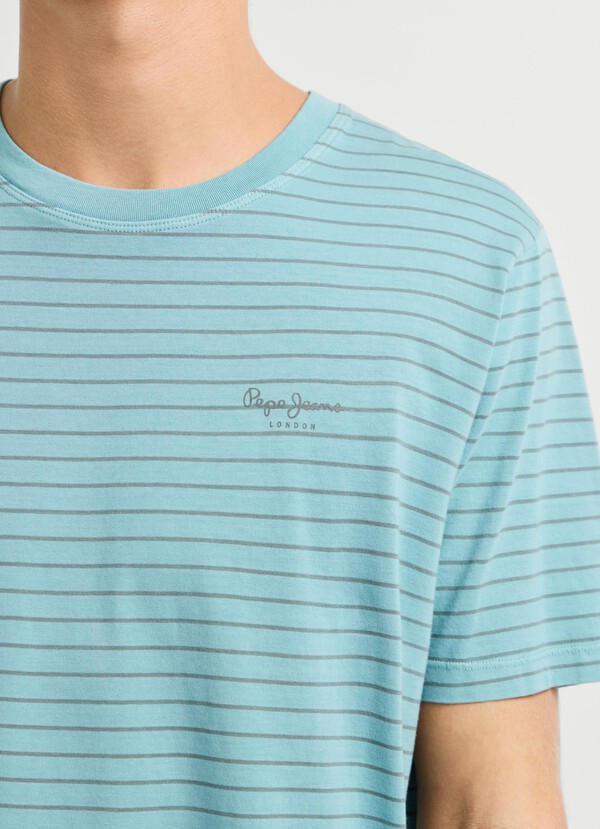 REGULAR FIT STRIPED T-SHIRT