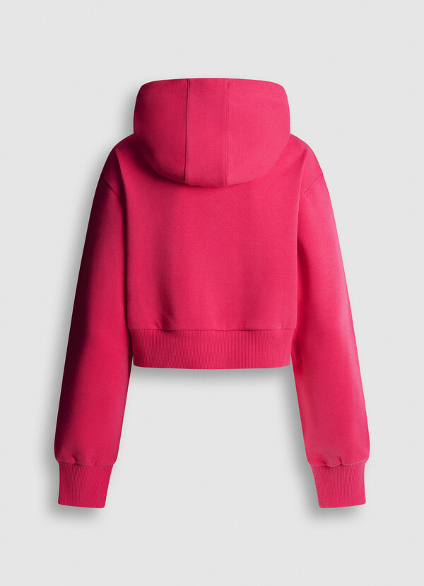 CROPPED FIT HOODIE