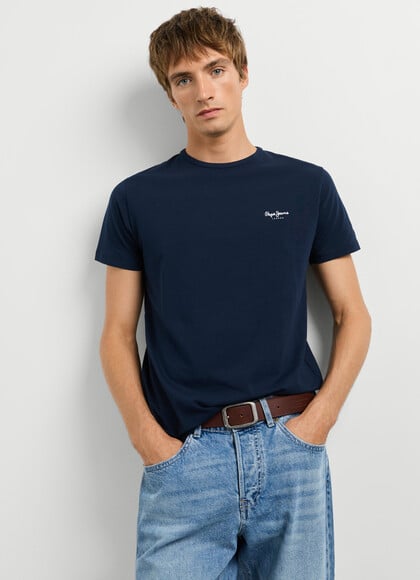 SLIM FIT LOGO PRINT T-SHIRT