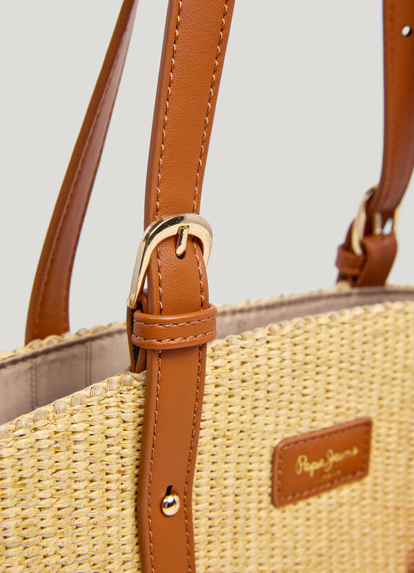 RAFFIA SHOPPER BAG