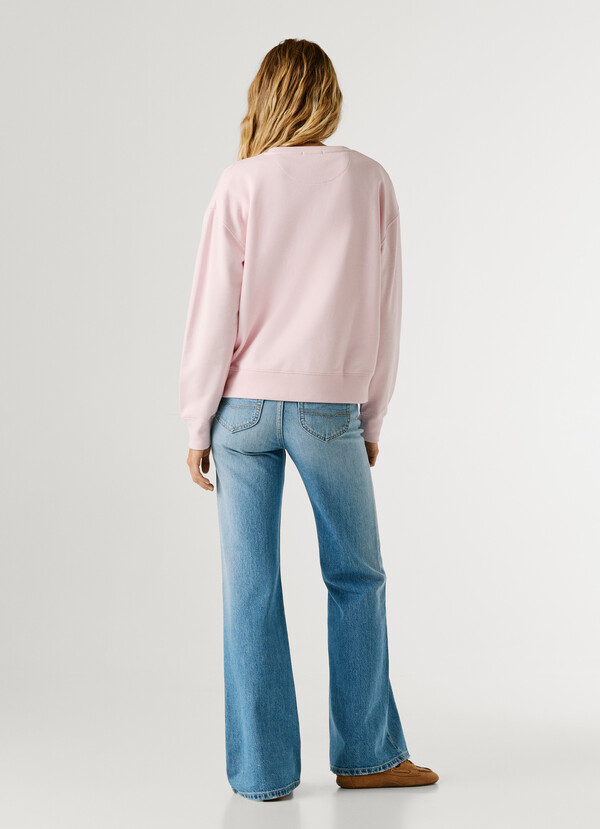 CREW NECK LOGO SWEATSHIRT