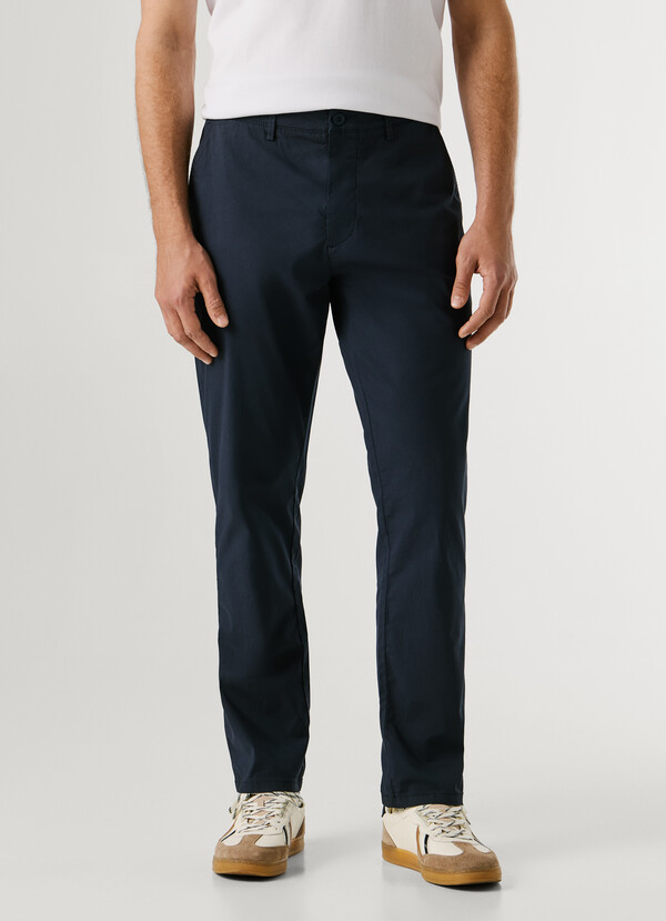 SLIM FIT CHINO TROUSERS