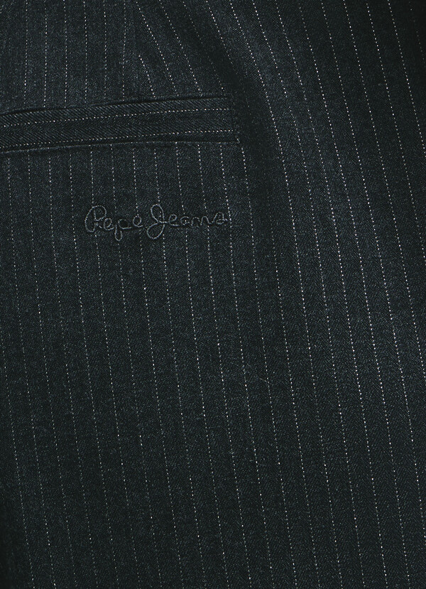 WIDE STRIPED TROUSERS