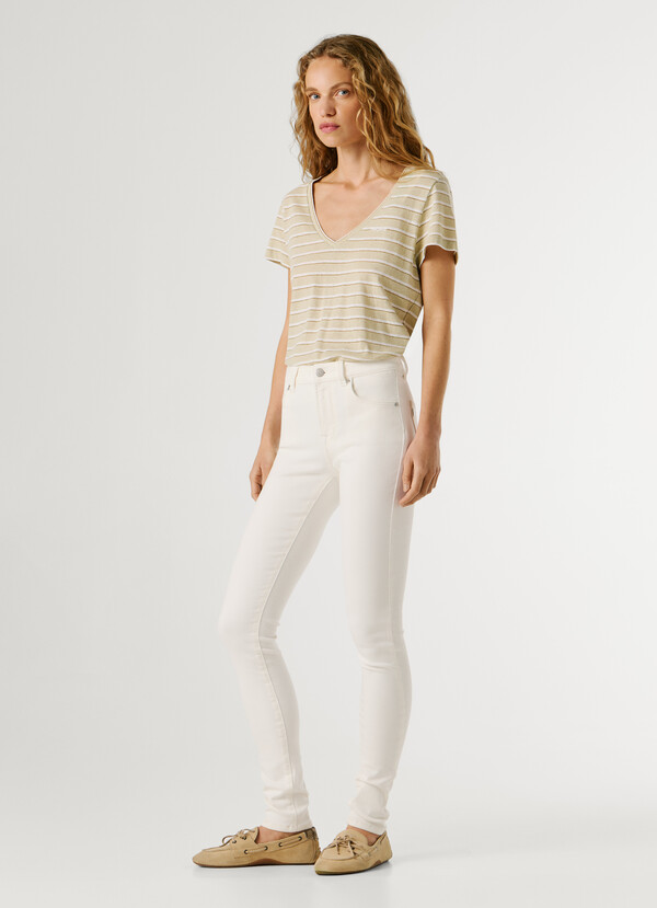 MID-RISE SKINNY FIT JEANS - REGENT