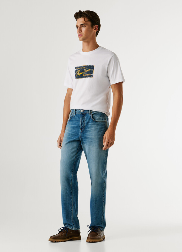 DALSTON - STRAIGHT FIT MID-RISE JEANS