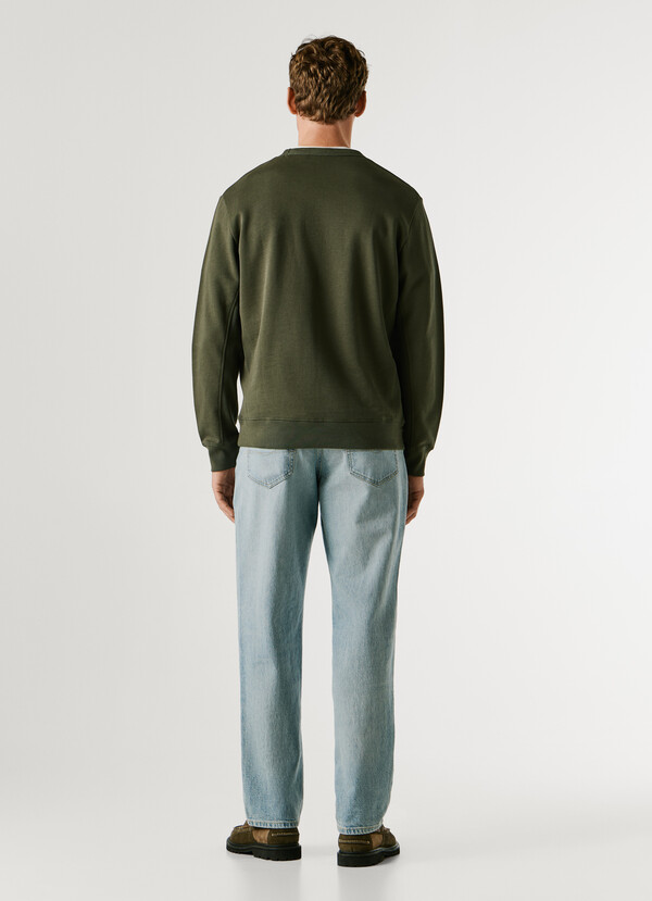 CREW NECK LOGO SWEATSHIRT