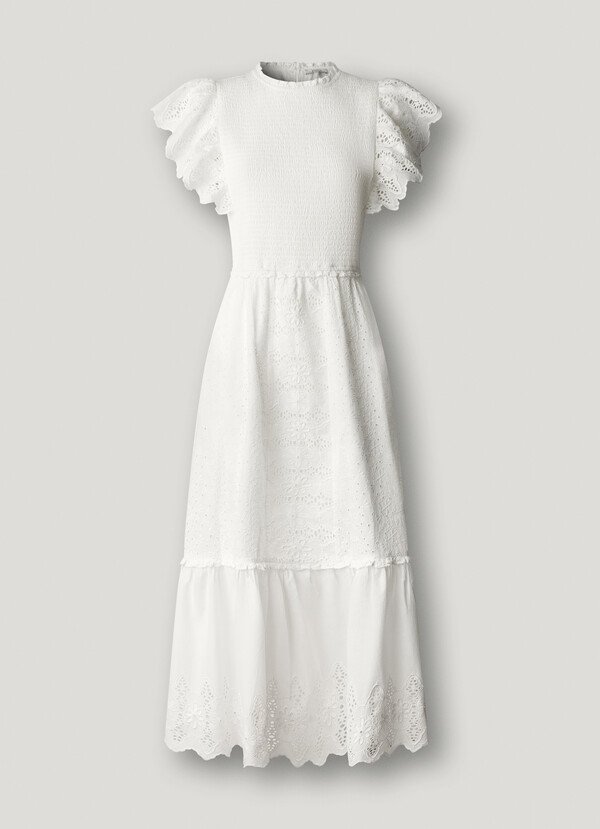 OPENWORK DETAIL MAXI DRESS