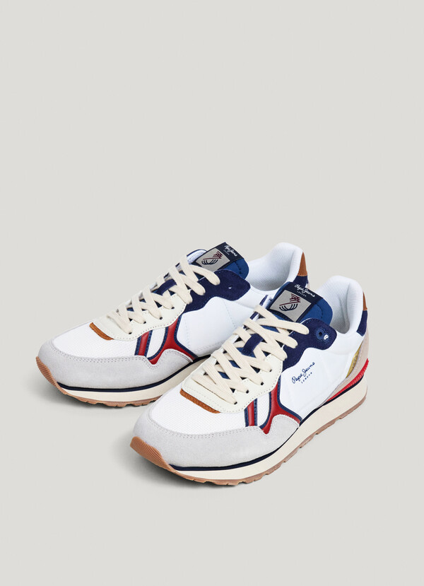 RETRO RUNNING TRAINERS - BRIT