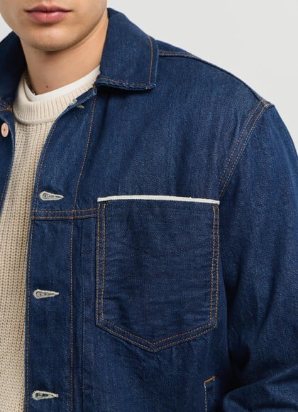 RELAXED FIT DENIM JACKET