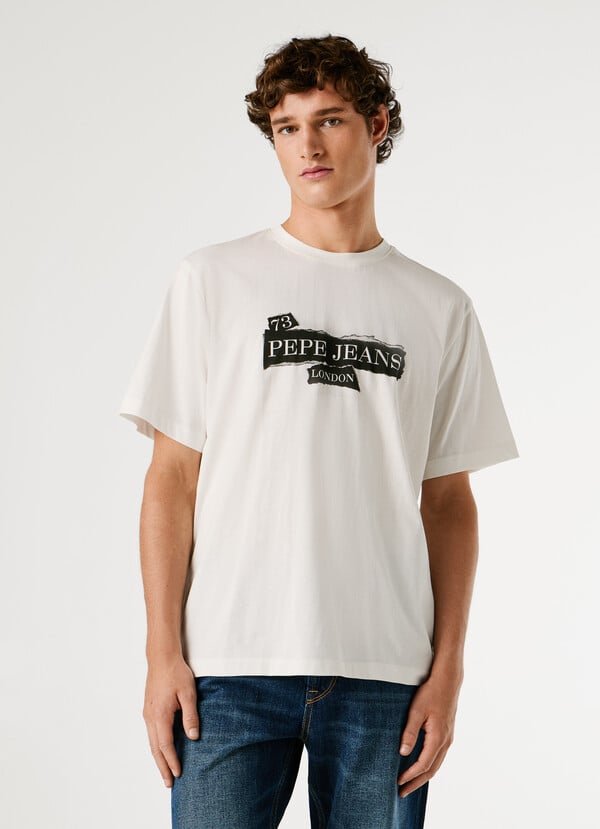 REGULAR FIT LOGO PRINT T-SHIRT
