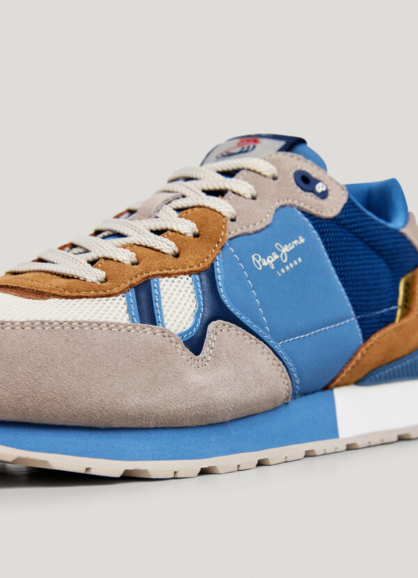 RETRO RUNNING TRAINERS - BRIT