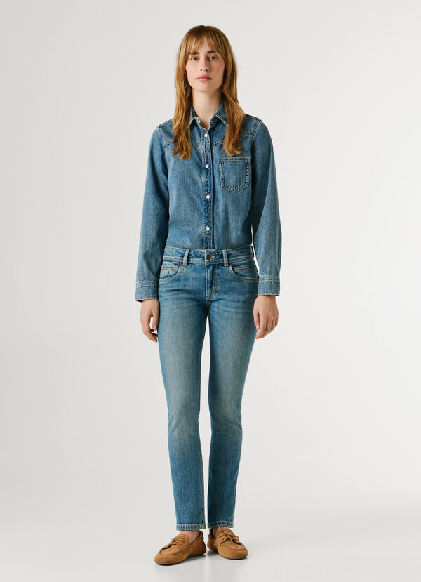 ICONIC BROOKE - LOW-RISE SLIM FIT JEANS