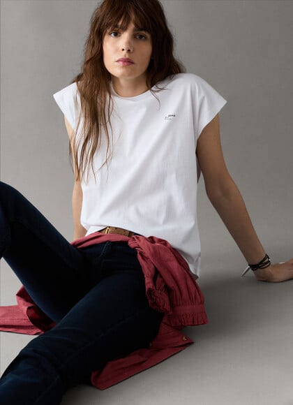 SLIM FIT LOGO PRINT T-SHIRT