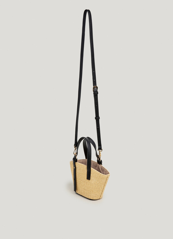 RAFFIA SHOULDER BAG