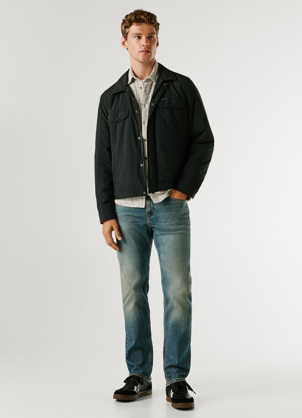 CASH - STRAIGHT FIT MID-RISE JEANS