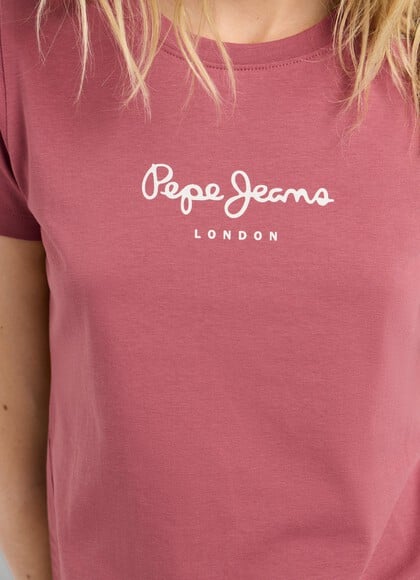 SLIM FIT LOGO PRINT T-SHIRT