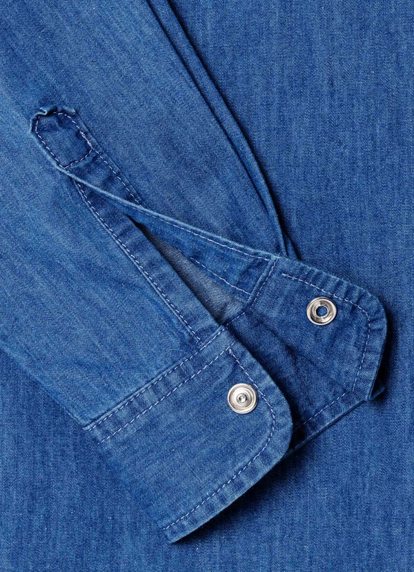 SLIM FIT DENIM SHIRT