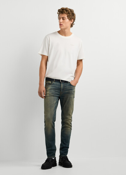 TAPER FIT MID-RISE JEANS - STANLEY