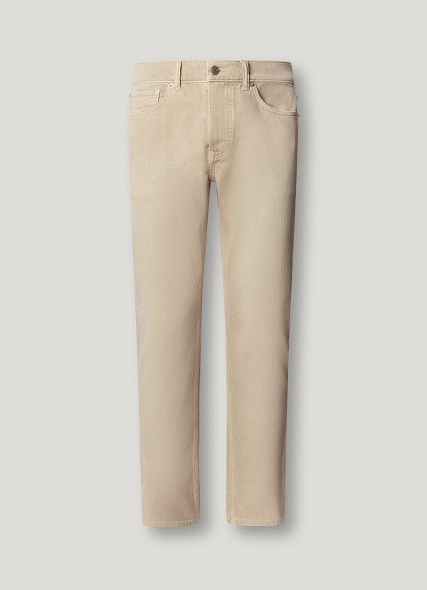 STANLEY- TAPER FIT MID-RISE JEANS