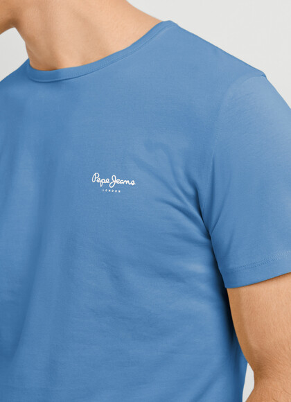 SLIM FIT LOGO PRINT T-SHIRT