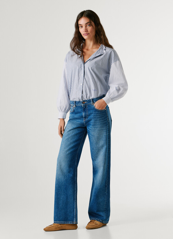 MID-RISE LOOSE FIT JEANS - HAZEL
