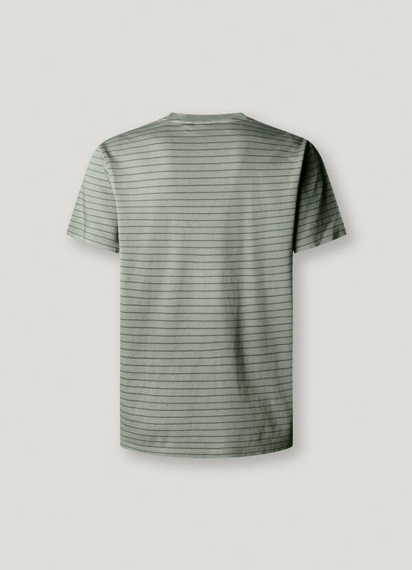 REGULAR FIT STRIPED T-SHIRT
