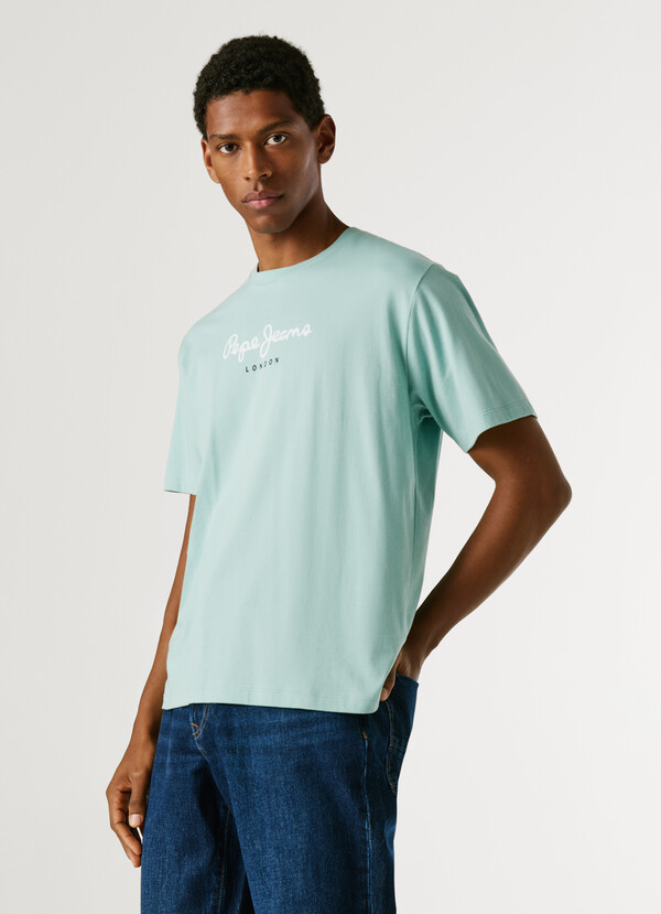 REGULAR FIT LOGO PRINT T-SHIRT