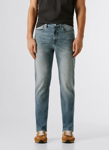 HATCH - SLIM FIT MID-RISE JEANS