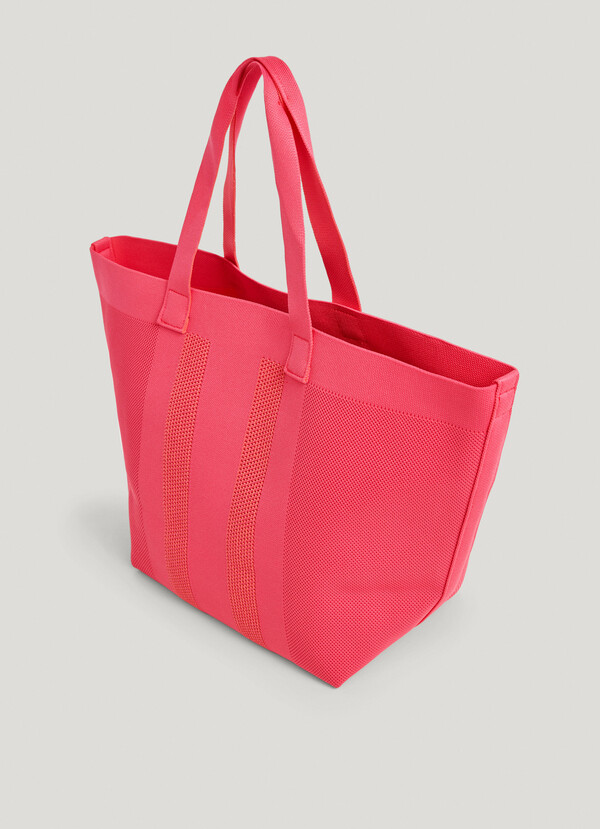 LOGO PRINT SHOPPER BAG
