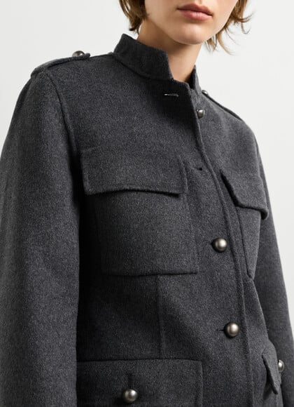 WOOL MILITARY JACKET