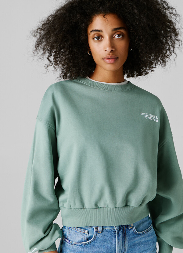 REGULAR FIT CREW NECK SWEATSHIRT