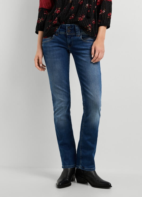 VENUS - LOW-RISE SLIM FIT JEANS