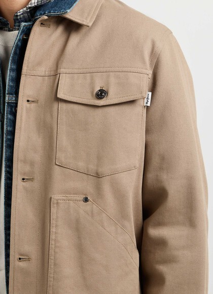 REGULAR FIT TWILL JACKET