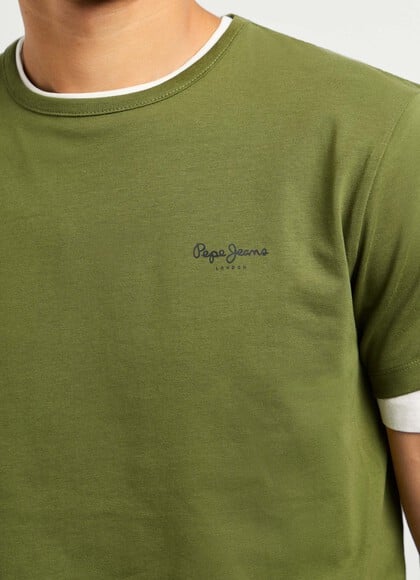SLIM FIT LOGO PRINT T-SHIRT