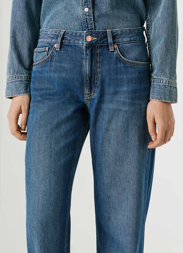 LOW-RISE LOOSE FIT JEANS - NICKY