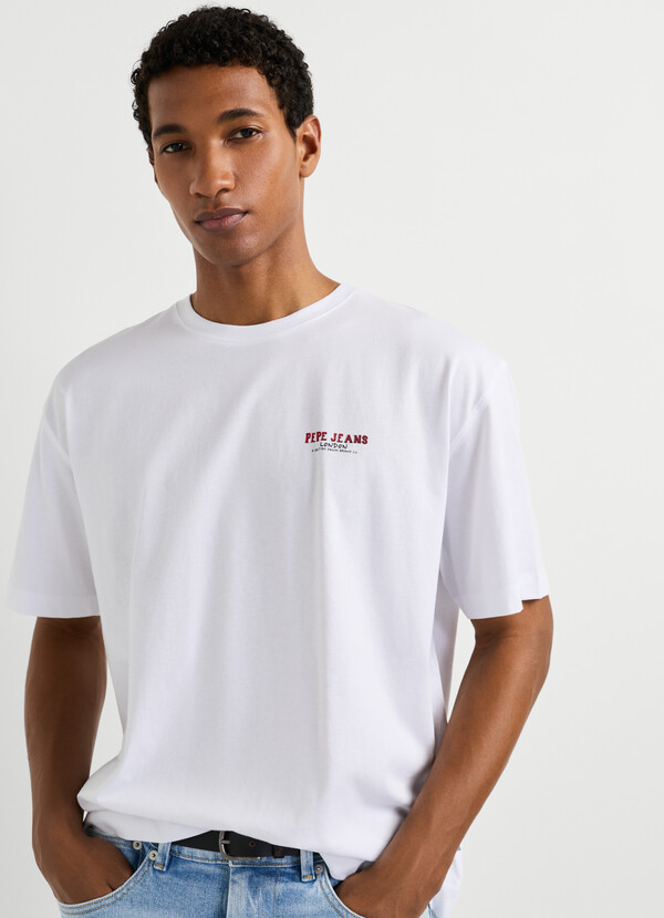 BACK PRINT CASUAL FIT T-SHIRT