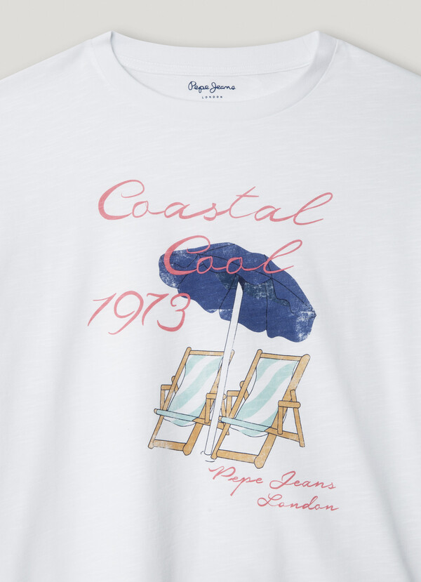RELAXED FIT PRINTED GRAPHIC T-SHIRT