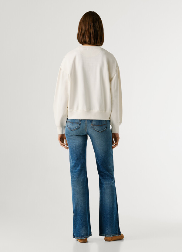 CREW NECK LOGO SWEATSHIRT