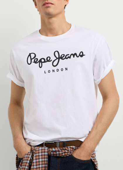 SLIM FIT LOGO PRINT T-SHIRT