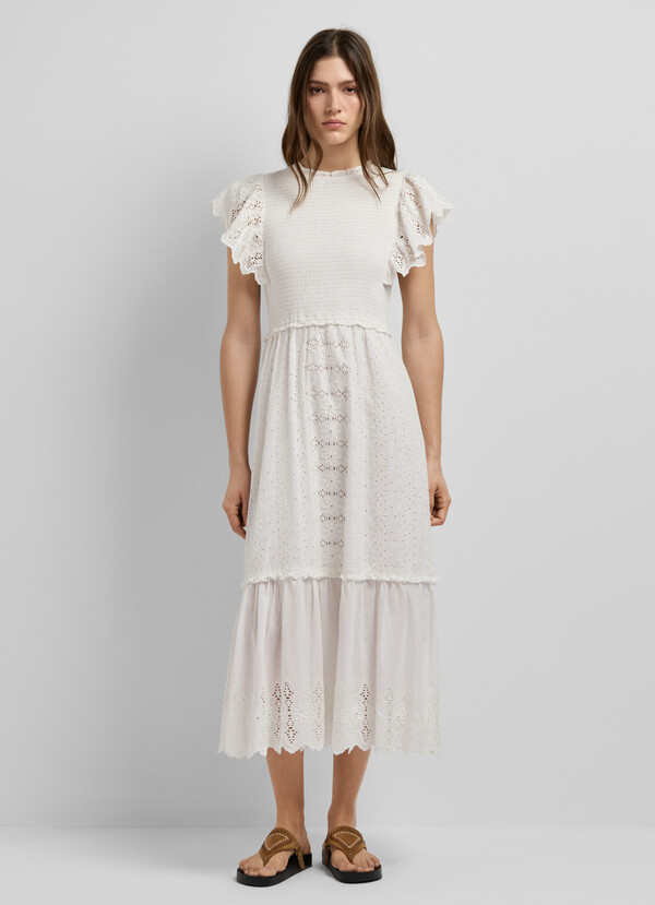 OPENWORK DETAIL MAXI DRESS