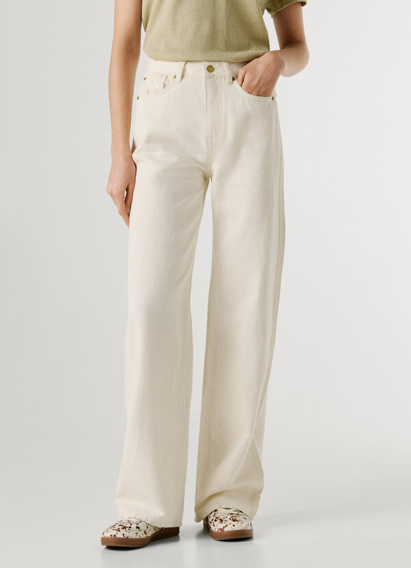 HIGH-RISE STRAIGHT FIT JEANS - LEXA