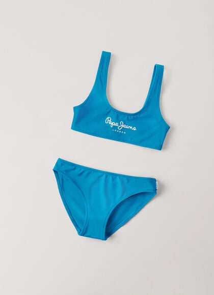 PRINTED LOGO BIKINI