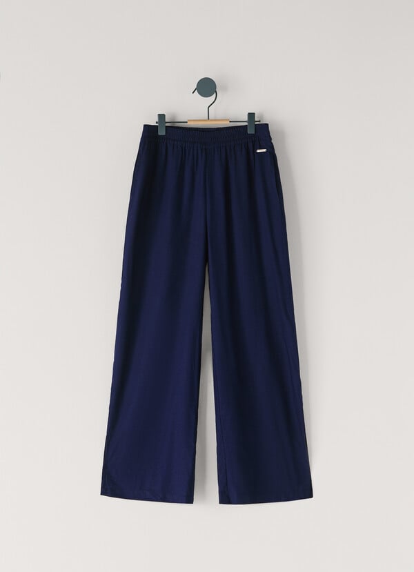 PANTALON LARGE FLUIDE