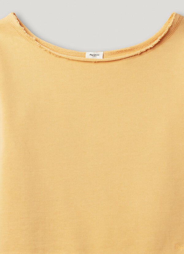 RELAXED FIT CREW NECK SWEATSHIRT