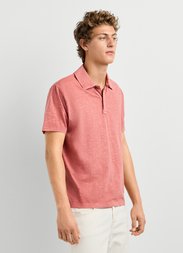 GARMENT DYED REGULAR FIT POLO
